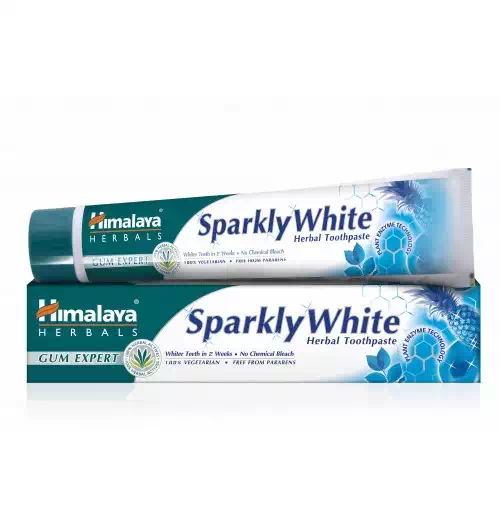 HIMALAYA SPARKLING WHITE TOOTH PASTE 80 gm