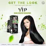 Vip Hair Colour Shampoo (black)