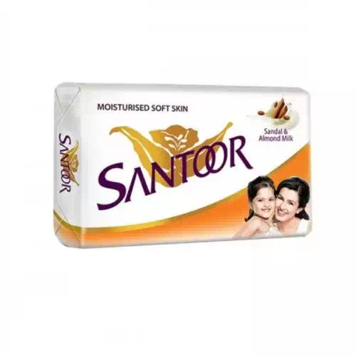 SANTOOR WHITE SOAP 90 gm