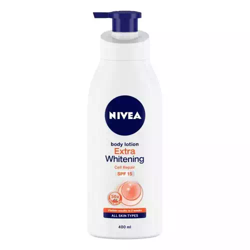 NIVEA EXTRA WHITENING CELL REPAIR BODY LOTION  400ml