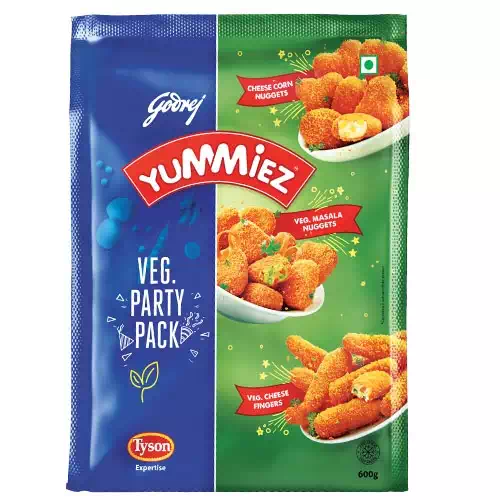 Yummiez Veg Party Packs 600gm