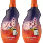 Mugi Mila Detergent Liquid 1l+1l Combo Pack