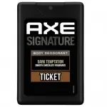 AXE SIGNATURE DARK TEMPTATION TICKET PERFUME 17ml