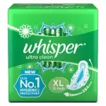 WHISPER COMFORT ULTRA CLEAN XL PLUS WINGS 15Nos