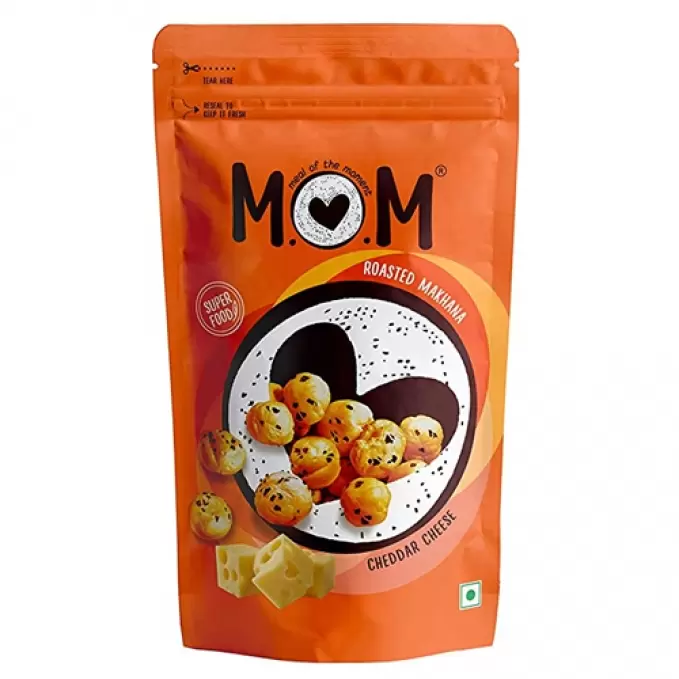 MOM ROASTED MAKHANA CHEDDAR CHEESE 75G 75 gm