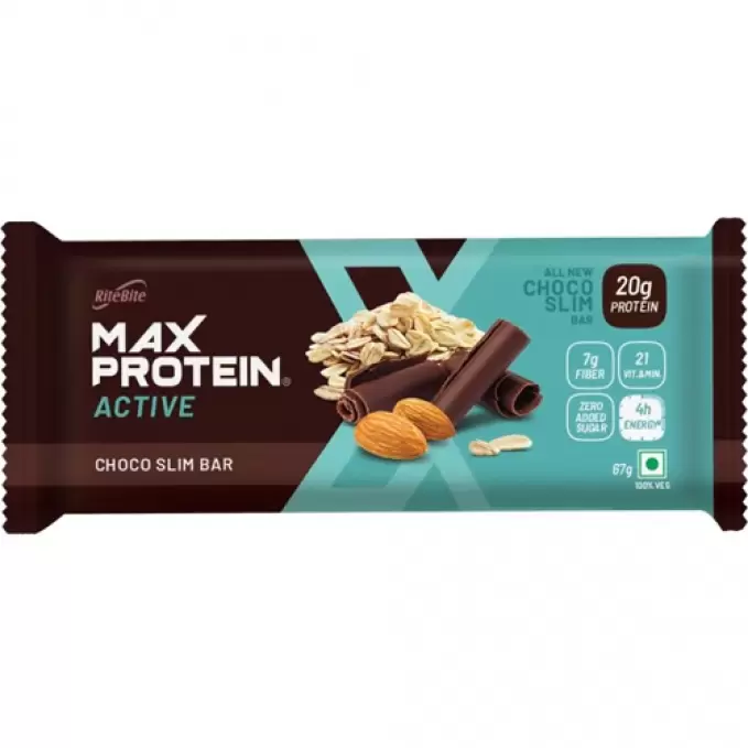 RITEBITE ACTIVE CHOCO SLIM BAR 67G 67 gm