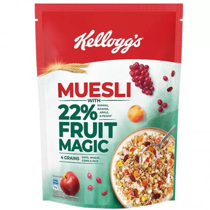 KELLOGGS EXTRA MUESLI FRUIT MAGIC 500 gm