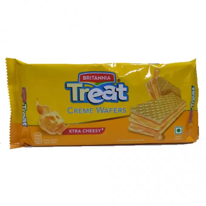 Britannia Treat Creme Wafer Xtra Cheesy 60g - Buy Britannia Treat Creme 