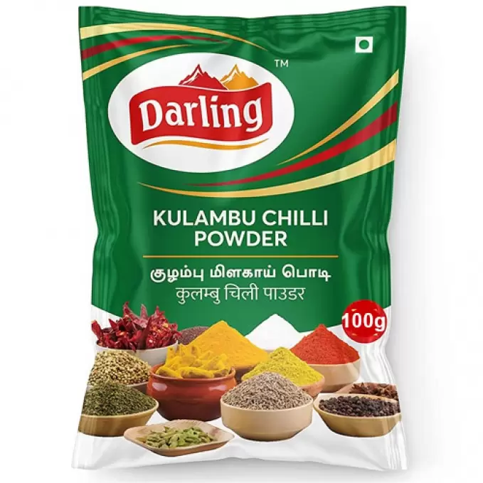 DARLING KULAMBU CHILLI POWDER 100g 100 gm