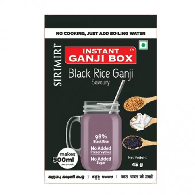 SIRIMIRI BLACK RICE GANJI 45g 45 gm