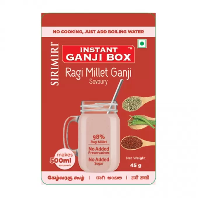 SIRIMIRI RAGI MILLET GANJI 45g 45 gm