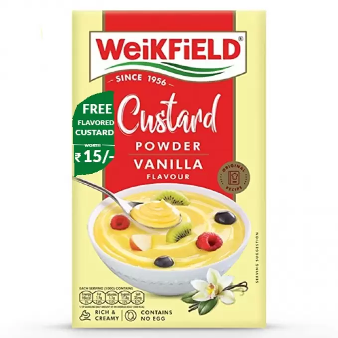 WEIKFIELD CUSTARD VANILLA POWDER 100g 100 gm