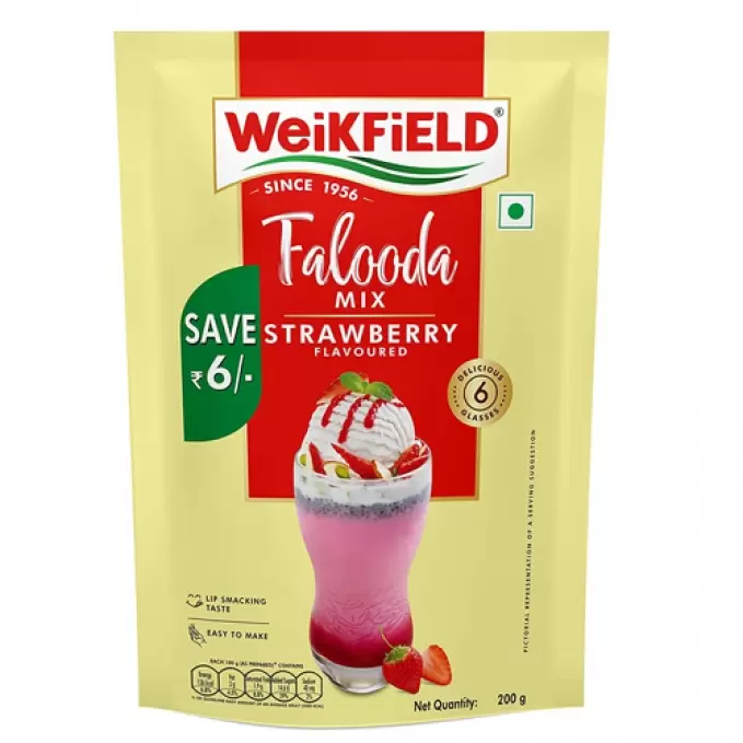 WEIKFIELD FALOODA STRAWBERRY MIX 200g 200 gm