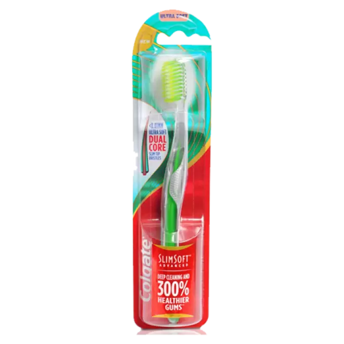 COLGATE SLIM SOFT ADVANCED TOOTH BRUSH ULTRA SOFT 1 Nos