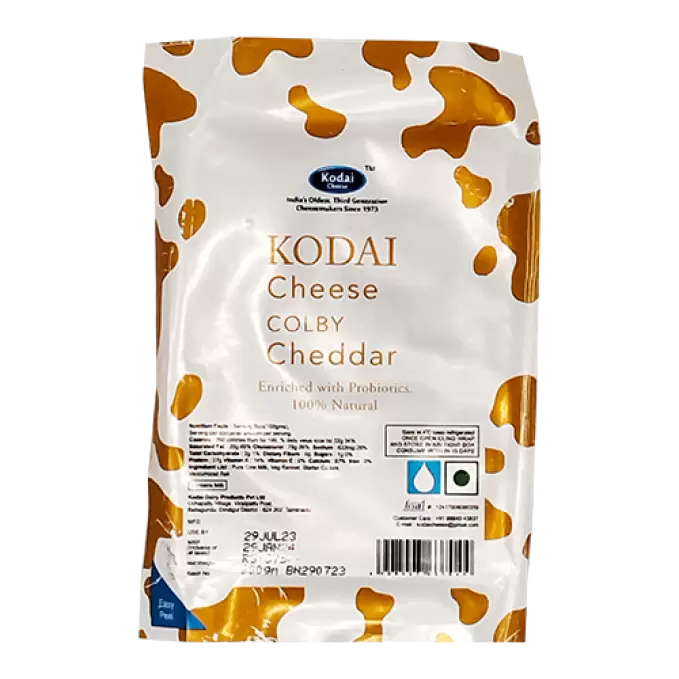 KODAI COLBY CHEDDAR CHEESE  200 gm