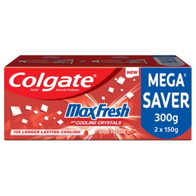 COLGATE  MAXFRESH RED TOOTH PASTE SET 300 gm