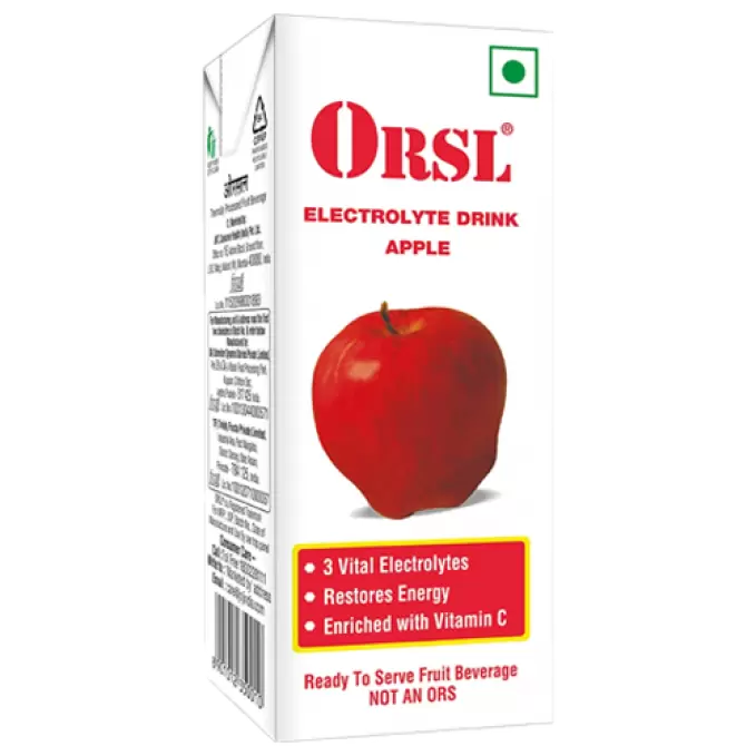 ORSL ELECTROLYTE APPLE DRINK 200ML 200 ml