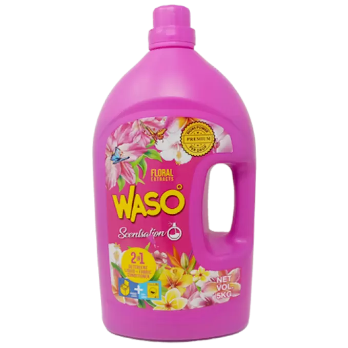 WASO 2IN1 FLORAL LIQUID 3LTR 3 l