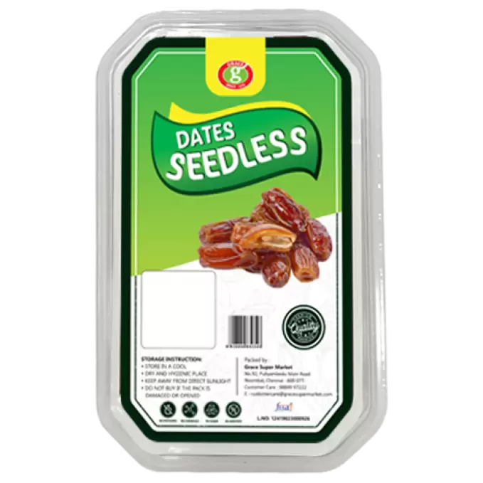 GRACE DATES SEEDLESS 500GM 500 gm