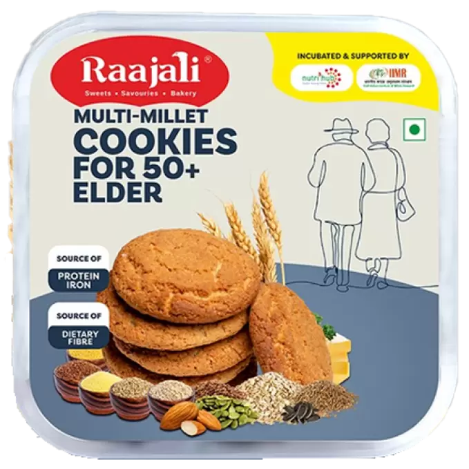 RAAJALI MULTI MILLET ELDERS CHOICE COOKIES 120GM 120 gm