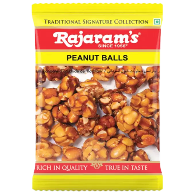 RAJARAMS PEANUT BALLS 200GM 200 gm