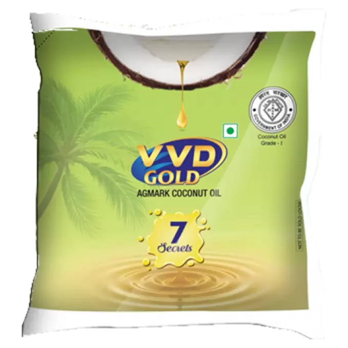 VVD GOLD COCONUT HAIR OIL POUCH 500 ml