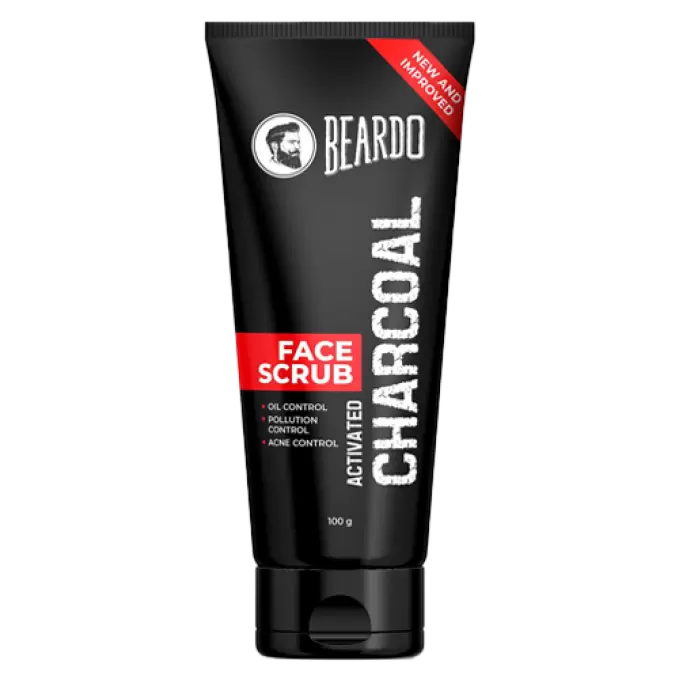 BEARDO CHARCOAL FACE SCRUB 100GM 100 gm