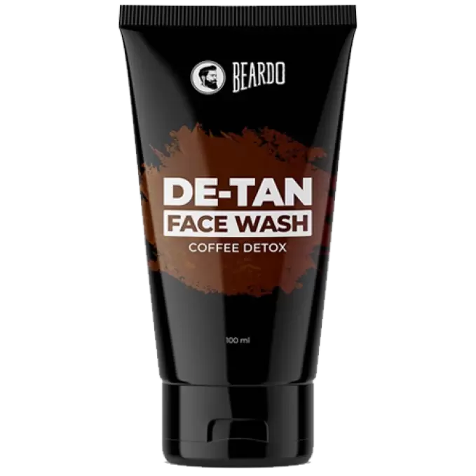 BEARDO DE-TAN FACE WASH COFFEE DETOX 100ML 100 gm