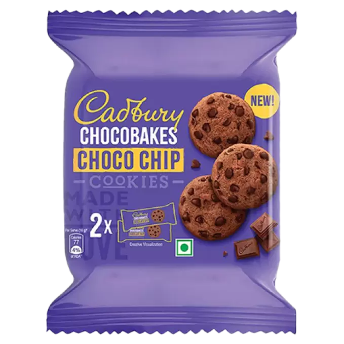 CADBURY CHOCOBAKES CHOCO CHIP 167GM 167 gm