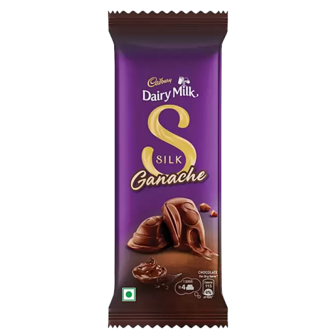 CADBURY DAIRY MILK SILK GANACHE CHOCOLATEDAIRY MILK SILK GANACHE CHOCOLATE  146 gm