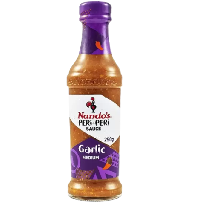 NANDOS PERI PERI GARLIC SAUCE 250g 250 gm