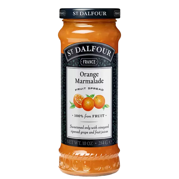 ST DALFOUR ORANGE MARMALADE FRUIT SPREAD 284g 284 gm