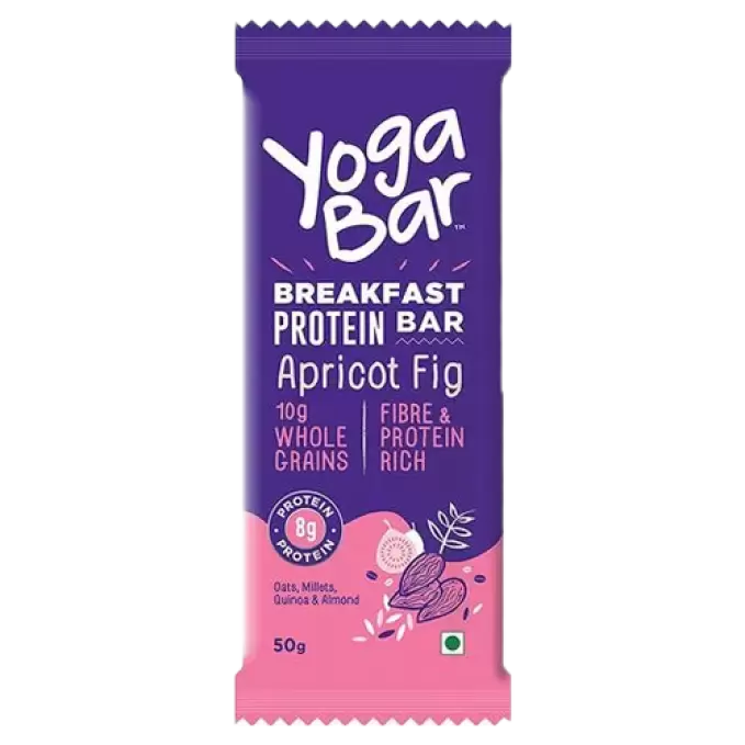 YOGA BAR APRICOT FIG 50 gm