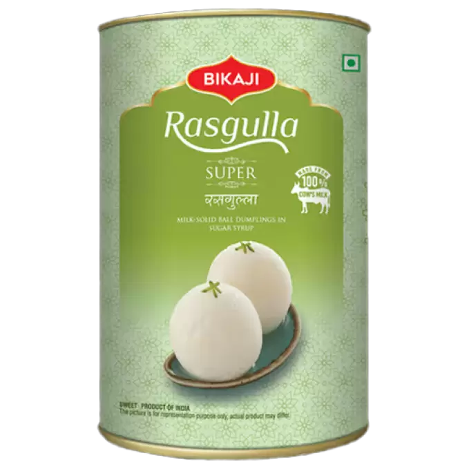 BIKAJI RASGULLA 500GM 500 gm