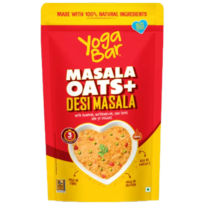 YOGA BAR MASALA OATS+ DESI MASALA 400GM 400 gm