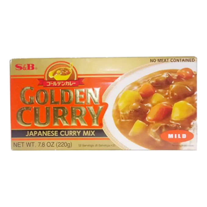 S&B GOLDEN CURRY MIX MILD 220g 220 gm