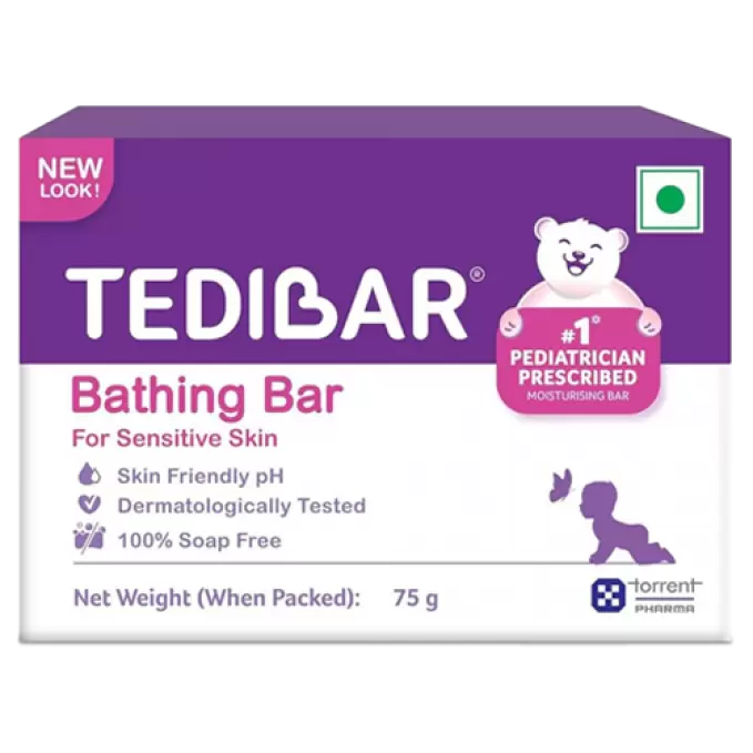 TEDIBAR BATHING BAR  75 gm