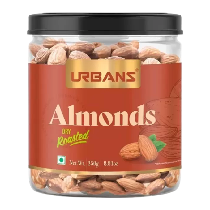 URBANS ALMONDS DRY ROASTED 250g 250 gm