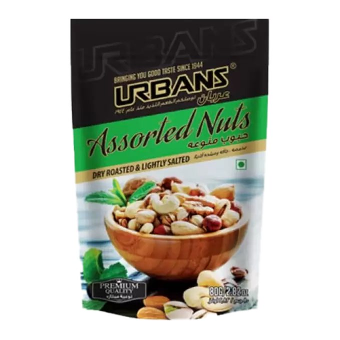 URBANS ASSORTED NUTS 80g 80 gm