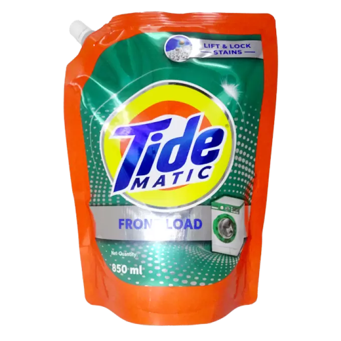 TIDE MATIC FRONT LOAD 850ML  POUCH 850 ml