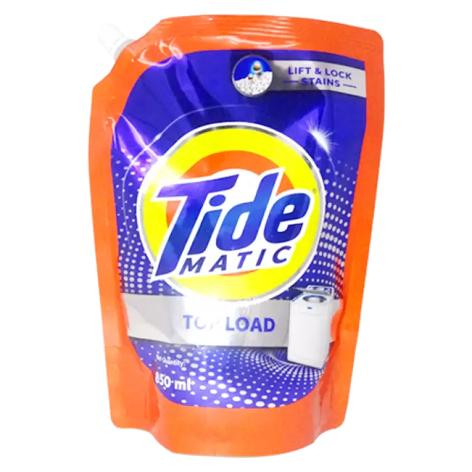 TIDE MATIC TOP LOAD 850ML POUCH 850 ml