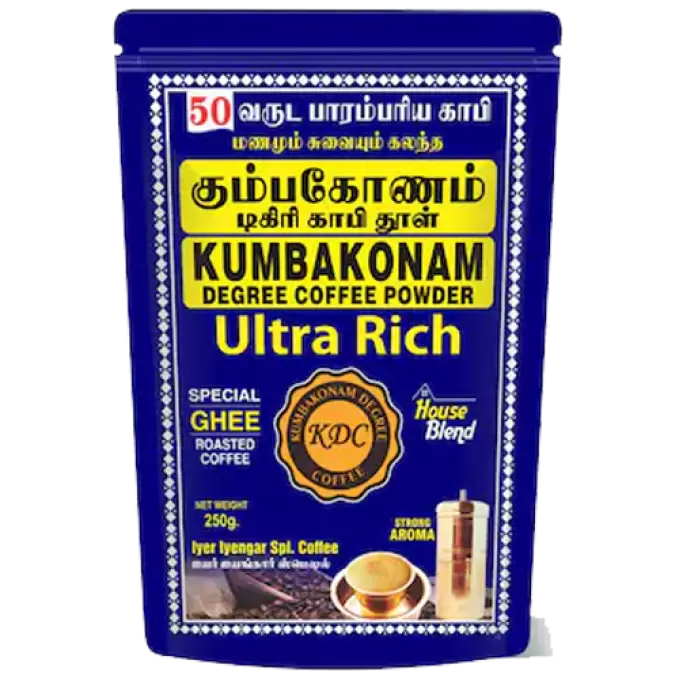 KUMBAKONAM DEGREE COFFEE POWDER ULTRA RICH 250GM 250 gm