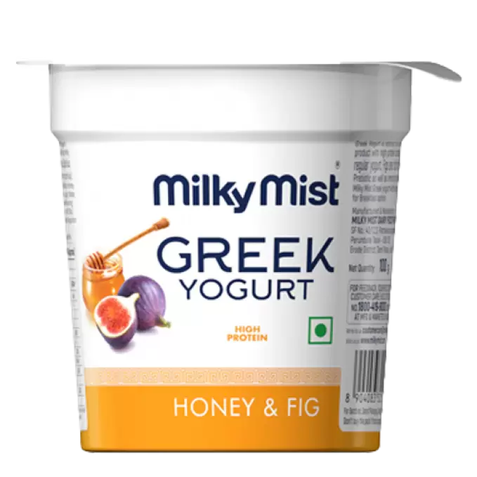 MILKY MIST GREEK YOGURT HONEY&FIG 100GM 100 gm