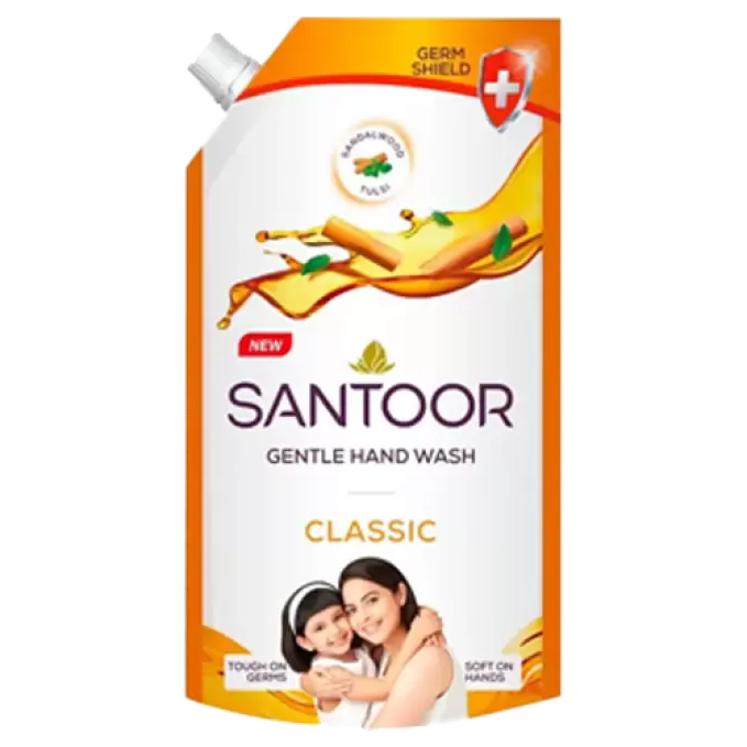 SANTOOR CLASSIC HAND WASH  675 ml