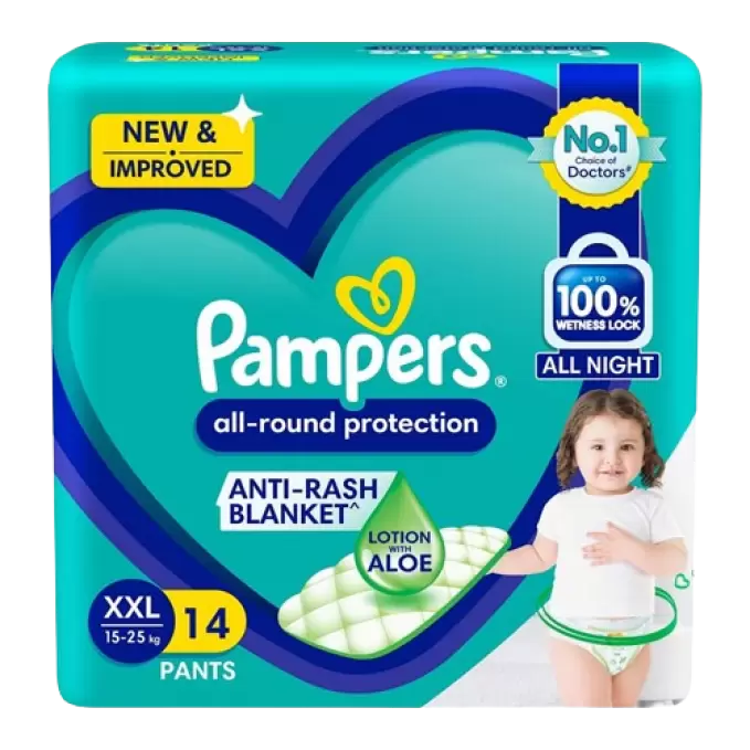 PAMPERS ALL NIGHT XXL 16 Nos