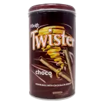 TWISTER ROLL WAFER CHOCO 320GM TIN 320gm