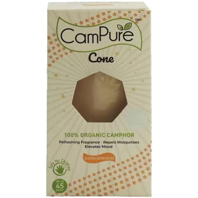 CAMPURE CONE SANDALWOOD 60g 60 gm