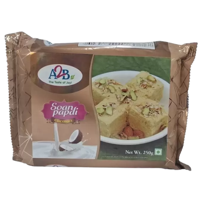 A2B SOAN PAPDI COCONUT 250g 250 gm