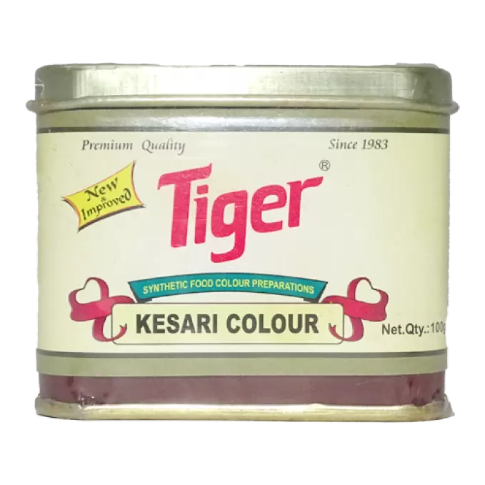 TIGER KESARI COLOUR 100g TIN 100 gm