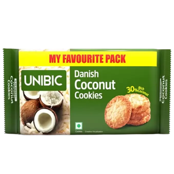 UNIBIC COCONUT COOKIES 300g 300 gm